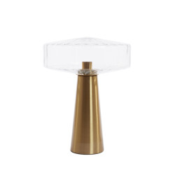 Light & Living tafellamp pleat Ø40x53cm -