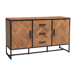 Livingfurn dressoir accent 145cm teakhout