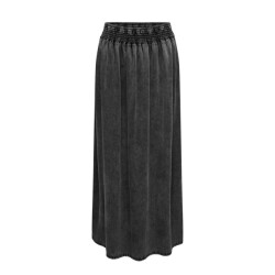 Only Onlbaha hw long smock dnm skirt akm antraciet