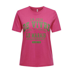 Only Onlregina ss reg tee cs jrs fuchsia