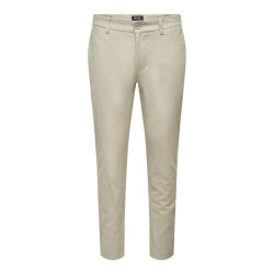 Only & Sons Onsmark tap 0011 cotton linen pnt zand