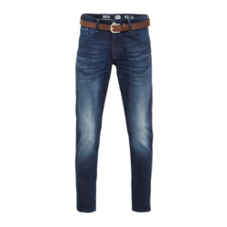 Petrol Industries Denim tapered regular blue denim