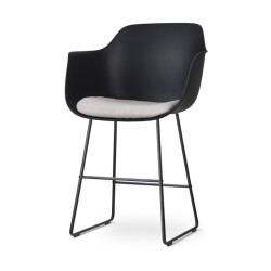 Nolon Nino-liz barkruk met beige zitkussen onderstel 65 cm