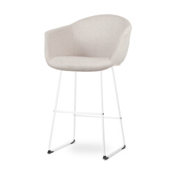 Nolon Nino-otis barkruk wit onderstel 65 cm