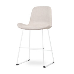 Nolon Nino-fé barkruk wit onderstel 65 cm