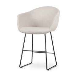 Nolon Nino-otis barkruk zwart onderstel 65 cm