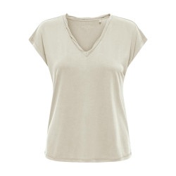 Only Onlhannah s/s v-neck top cc jrs