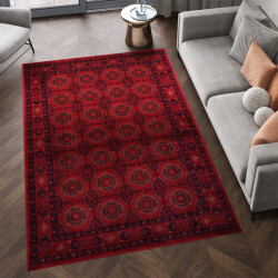 Muratap Keshan oosters vloerkleed laagpolig klassiek vintage tapijt - 160x230 cm