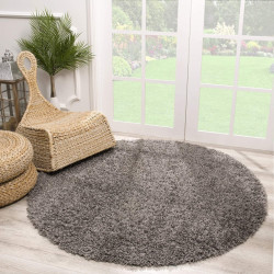 Muratap Loca shaggy rond vloerkleed hoogpolig- 350 cm rond