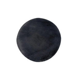 Muratap Heaven fluffy soft vloerkleed hoogpolig effen tapijt - 160 cm rond