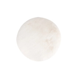 Muratap Heaven fluffy soft vloerkleed hoogpolig effen tapijt - 200 cm rond