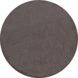 Muratap Basics effen rond vloerkleed laagpolig- 240 cm rond
