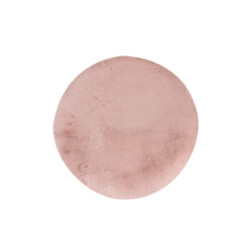 Muratap Heaven fluffy soft vloerkleed hoogpolig effen tapijt - 160 cm rond