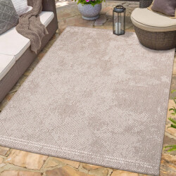 Muratap Outlet buitenkleed duo dubbelzijdig beige- 120x170 cm