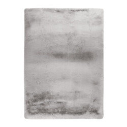 Muratap Ethernity luxe fluffy soft vloerkleed hoogpolig effen tapijt grijs- 200x290 cm