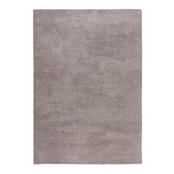 Muratap Basic home dream vloerkleed hoogpolig tapijt soft effen grijs- 120x170 cm