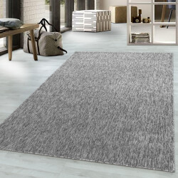Muratap Effen vloerkleed laagpolig licht- 80x250 cm