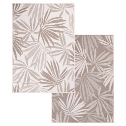 Muratap Duo binnen en buiten vloerkleed dubbelzijdig outdoor laagpolig tapijt 80x150 cm