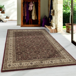 Muratap Tabriz oosters klassiek laagpolig vloerkleed rood- 80x150 cm