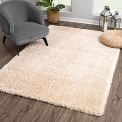Muratap Porto soft fluffy vloerkleed hoogpolig effen 200x290 cm