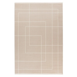 Muratap Basic home abstract vloerkleed laagpolig tapijt soft touch effen - 80x150 cm