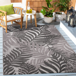Muratap Binnen en buiten vloerkleed floral outdoor laagpolig tapijt 60x110 cm