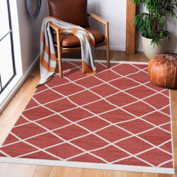 Muratap Boho kelim dubbelzijdig wasbaar vloerkleed creme- 80x150 cm