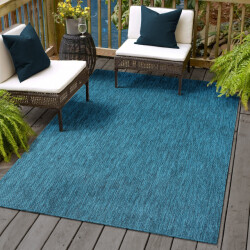 Muratap Uni binnen en buiten vloerkleed solid outdoor laagpolig tapijt 200x290 cm