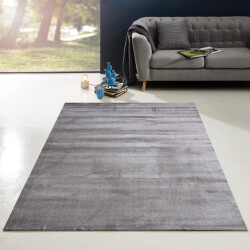 Muratap Enjoy effen velvet vloerkleed licht laagpolig- 120x170 cm