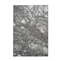Muratap Fashion abstract laagpolig vloerkleed design tapijt grijs 160x230 cm