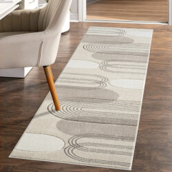 Muratap Outlet loper bonito bruin beige laagpolig- 80x300 cm