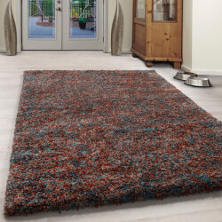 Muratap Rainbow soft shaggy hoogpolig vloerkleed terra- 140x200 cm
