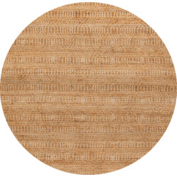 Muratap Nature jute tapijt geweven rond vloerkleed effen bohemian- 100 cm rond