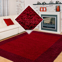 Muratap Basic shaggy kader vloerkleed hoogpolig- 300x400 cm