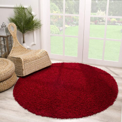 Muratap Loca shaggy rond vloerkleed hoogpolig- 240 cm rond