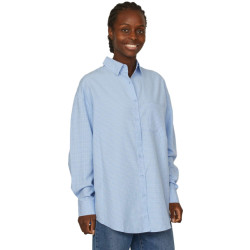 Sisters Point Gilma shirt 2 light blue check
