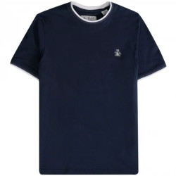 Original Penguin Sticker pete tipped ringer dark sapphire