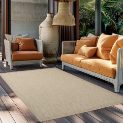 Muratap Solid binnen en buiten vloerkleed indoor & outdoor laagpolig effen - 60x100 cm