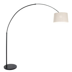 Bright Home Moderne vloerlamp polaris zwart