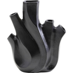 Kare Design Vaas flame black 25cm