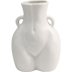 Kare Design Kare vaas donna white 22cm