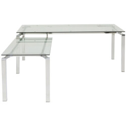 Kare Design Kare bureau lorenco corner chrome 210x180 cm