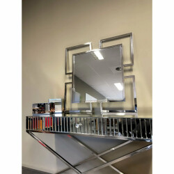 Luxury Living Chrome mirror 80x80 cm