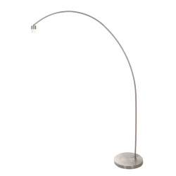 Bright Home Moderne vloerlamp flare staal
