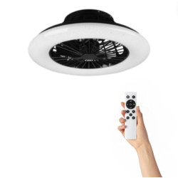 Ventiluxe Plafondventilator isabella met verlichting Ø50cm 3 snelheden afstandsbediening -