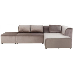 Kare Design Kare hoekbank infinity velvet rechts