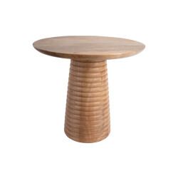 Leitmotiv bijzettafel force layered base large mango hout