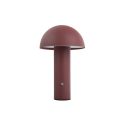 Leitmotiv tafellamp fuego rode oker