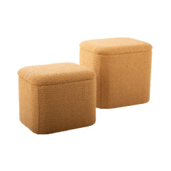 Leitmotiv poef set ada storage oker