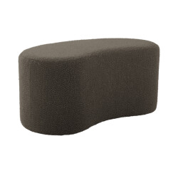 Leitmotiv poef ada wave taupe